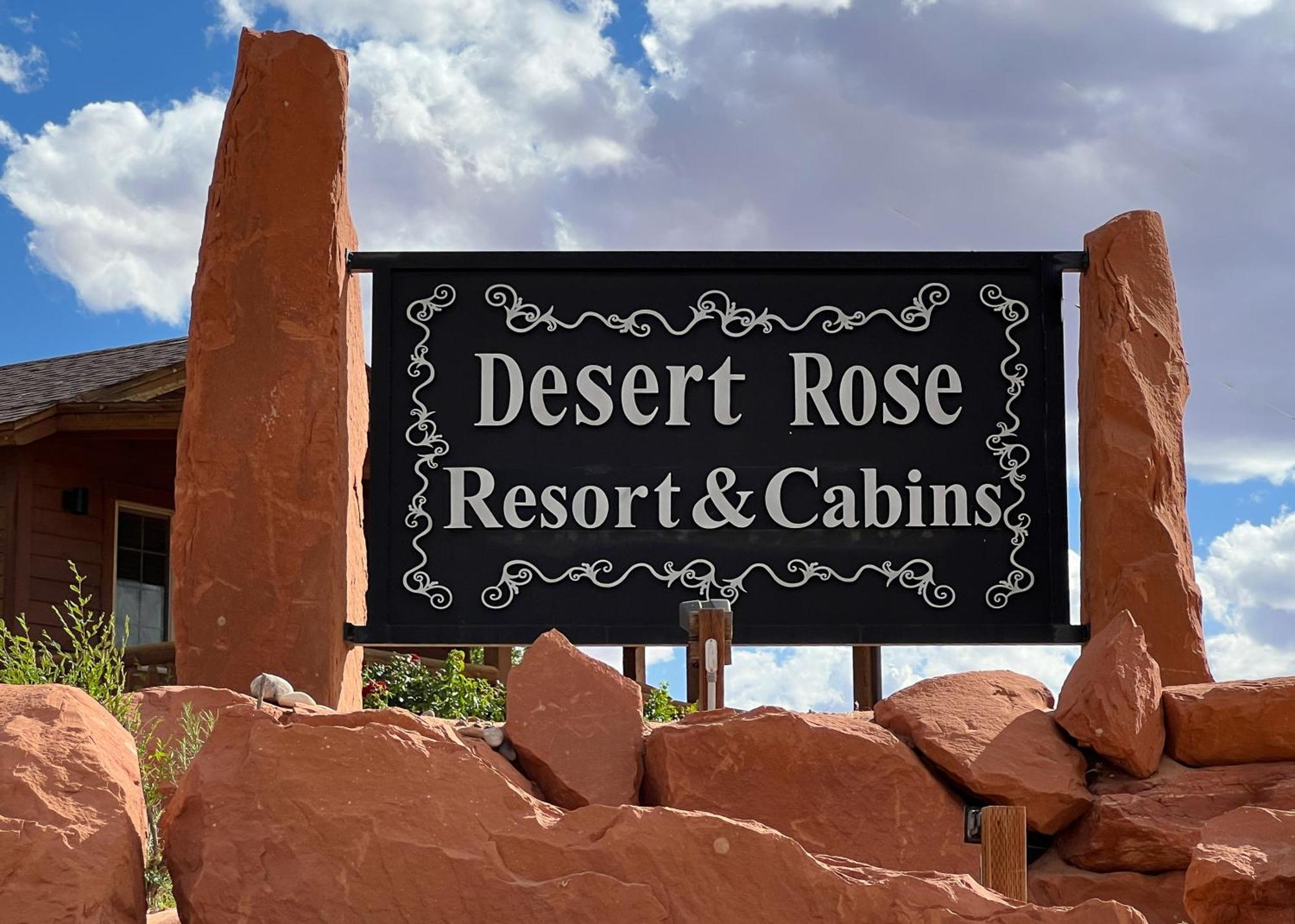 Desert Rose Resort&Cabins Bluff Exterior foto